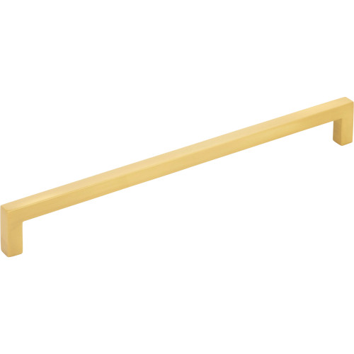 Elements, Stanton, 8 13/16" (224mm) Straight Pull, Brushed Gold