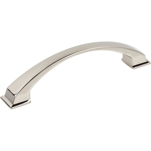 Jeffrey Alexander, Roman, 5 1/16" (128mm) Curved Pull, Polished Nickel