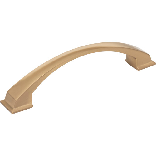 Jeffrey Alexander, Roman, 5 1/16" (128mm) Curved Pull, Satin Bronze