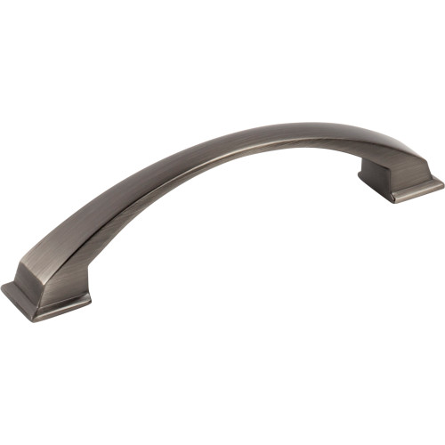 Jeffrey Alexander, Roman, 5 1/16" (128mm) Curved Pull, Brushed Pewter