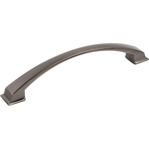 Jeffrey Alexander, Roman, 6 5/16" (160mm) Curved Pull, Brushed Pewter