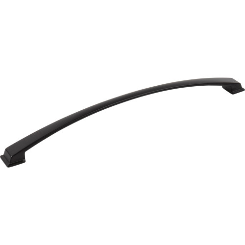 Jeffrey Alexander, Roman, 12" (305mm) Curved Pull, Matte Black