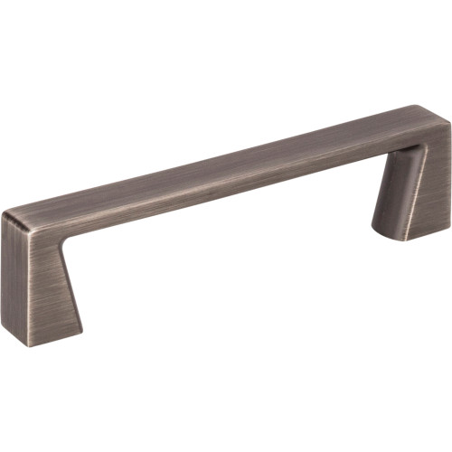 Jeffrey Alexander, Boswell, 3 3/4" (96mm) Straight Pull, Brushed Pewter