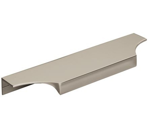 Amerock, Extent, 6 9/16" (9 3/4" Total Length) Tab Pull, Polished Nickel
