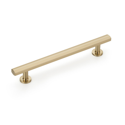 Schaub and Company, Heathrow, 6" Bar Pull, Signature Satin Brass