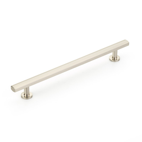 Schaub and Company, Heathrow, 8" Bar Pull, Brushed Nickel