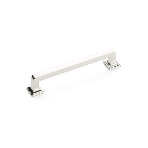 Schaub and Company, Menlo Park, 5" Straight Pull, Polished Nickel