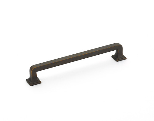 Schaub and Company, Menlo Park, 6" Straight Pull, Ancient Bronze