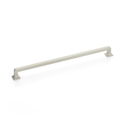 Schaub and Company, Menlo Park, 12" (305mm) Straight Pull, Satin Nickel