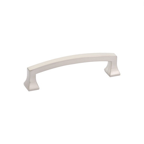 Schaub and Company, Menlo Park, 4" Curved Pull, Brushed Nickel