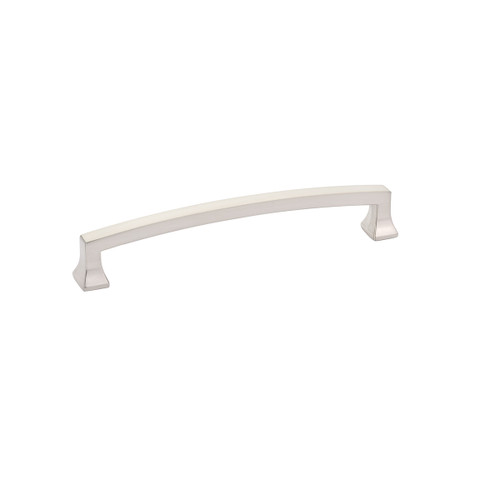 Schaub and Company, Menlo Park, 6" Curved Pull, Brushed Nickel