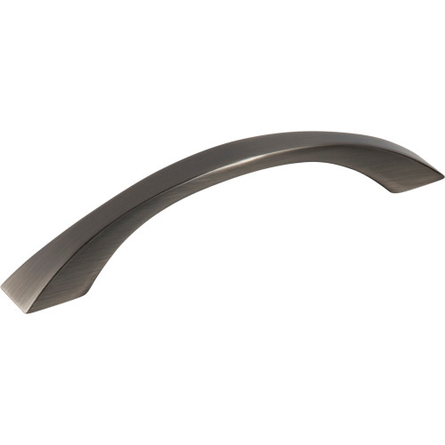 Jeffrey Alexander, Philip, 5 1/16" (128mm) Curved Pull, Brushed Pewter