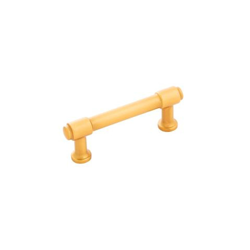 Belwith Hickory, Piper, 3" Bar Pull, Brushed Golden Brass