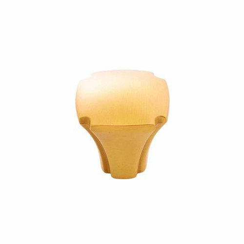 Belwith Hickory, Veranda, 1 1/8" Round Knob, Brushed Golden Brass