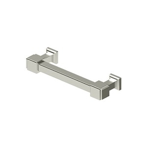 Deltana, 4" Manhattan Bar Pull, Polished Nickel