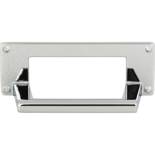 Atlas Homewares, Bradbury, 3" Cup Pull, Polished Chrome
