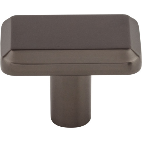 Top Knobs, Ellis, Telfair, 1 1/2" Rectangle Knob, Ash Gray