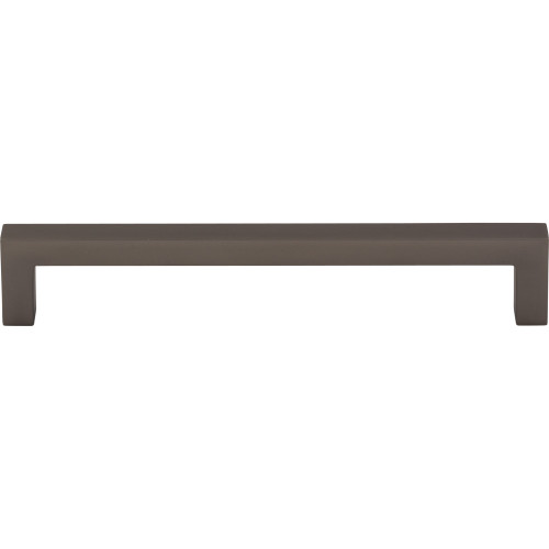 Top Knobs, Nouveau, 6 5/16" (160mm) Square Bar Pull, Ash Gray