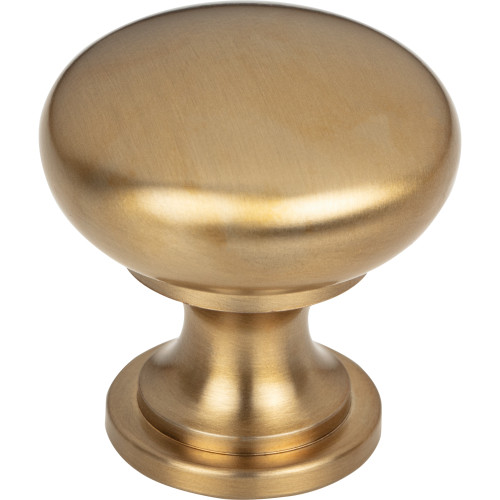 Top Knobs, Nouveau, 1 3/16" Hollow Round Knob, Honey Bronze