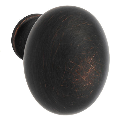 Baldwin, Oval, 1 3/8" Oval Knob, Venetian Bronze