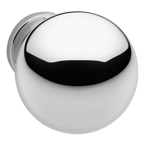 Baldwin, Spherical, 1" Round Knob, Polished Chrome