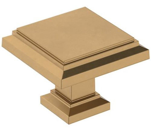 Amerock, Appoint, 1 1/4" Square Knob, Champagne Bronze