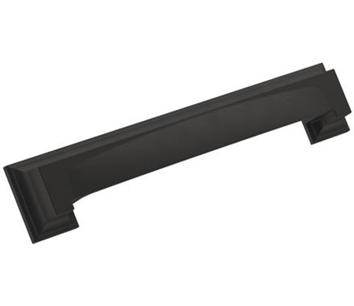 Amerock, Appoint, 5 1/16" (128mm) and 6 5/16" (160mm) Cup Pull, Matte Black