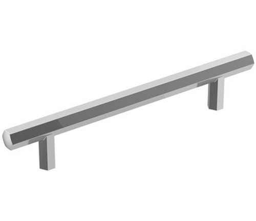 Amerock, Caliber, 5 1/16" (128mm) Bar Pull, Polished Chrome