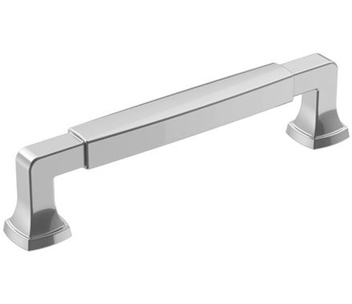 Amerock, Stature, 5 1/16" (128mm) Straight Pull, Polished Chrome