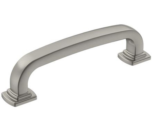 Amerock, Surpass, 3 3/4" (96mm) Curved Pull, Satin Nickel