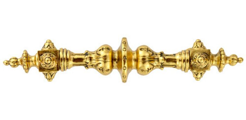 Notting Hill, King's Road, Portobello Road, 4" Pull, Plain 24K Satin Gold