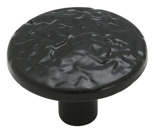 Amerock, Everyday Heritage, 1 1/4" Round Textured Knob, Colonial Black