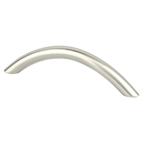 Berenson, Contemporary Advantage Three, 3 3/4" (96mm) Arch Pull, Brushed Nickel