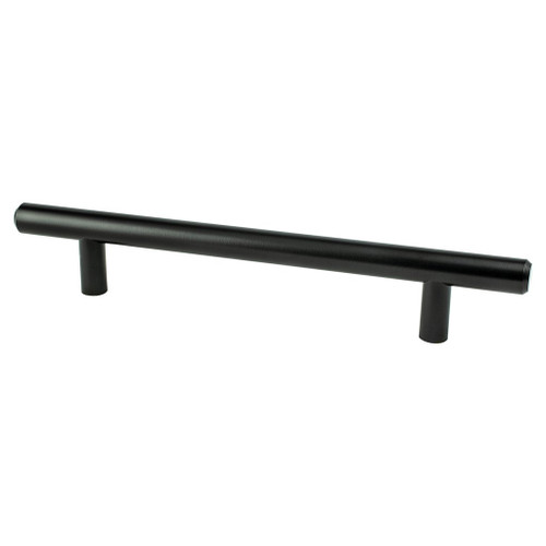 Berenson, Transitional Advantage Two, 5 1/16" (128mm) Bar Pull, Matte Black