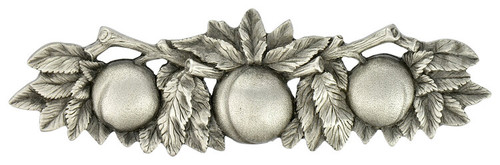 Notting Hill, Kitchen Garden, Georgia Peach, 3" Straight Pull, Antique Pewter