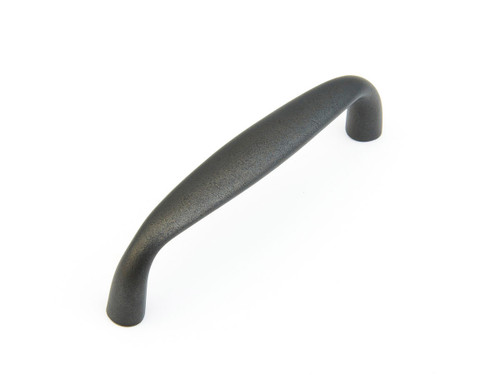 Schaub and Company, Traditional, 4" Curved Pull, Distressed Bronze