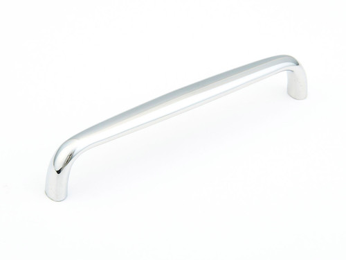 Schaub and Company, Traditional, 6" Curved Pull, Polished Chrome