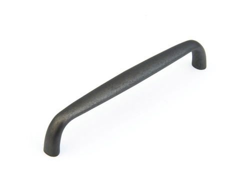 Schaub and Company, Traditional, 6" Curved Pull, Distressed Bronze