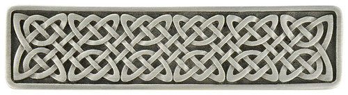 Notting Hill, Arts and Crafts Celtic, Celtic Isles, 3" Straight Pull, Antique Pewter