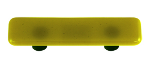 Aquila Art Glass, Solids, 3" Straight Pull, Chartreuse