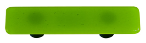 Aquila Art Glass, Solids, 3" Straight Pull, Spring Green Transparent