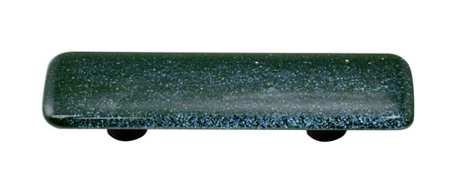 Aquila Art Glass, Solids, 3" Straight Pull, Dark Metallic Blue