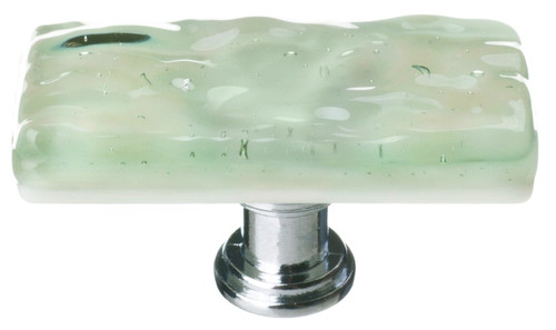 Sietto, Glacier, 2" Skinny Rectangle Knob, Spruce Green