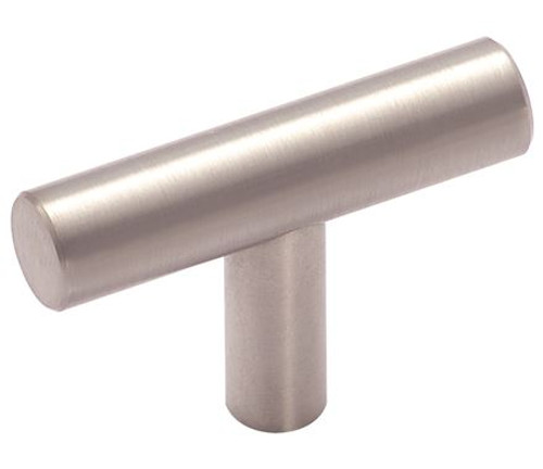 Amerock, Bar Pulls, 1 15/16" (49mm) Pull Knob, Stainless Steel