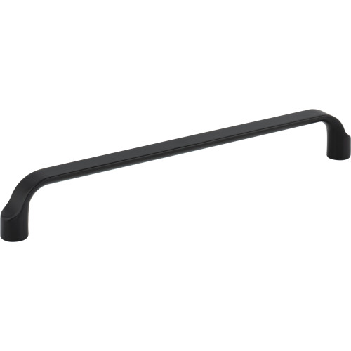 Elements, Brenton, 7 9/16" (192mm) Straight Pull, Matte Black