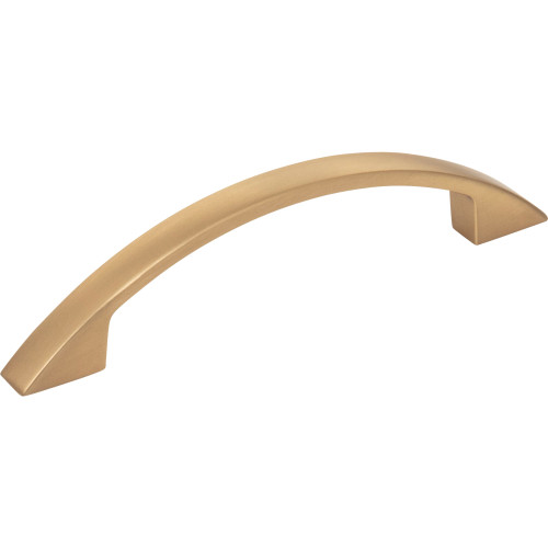 Elements, Somerset, 3 3/4" (96mm) Curved Pull, Satin Bronze