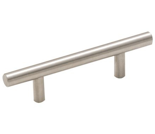 Amerock, Bar Pulls, 3" Bar Pull, Stainless Steel