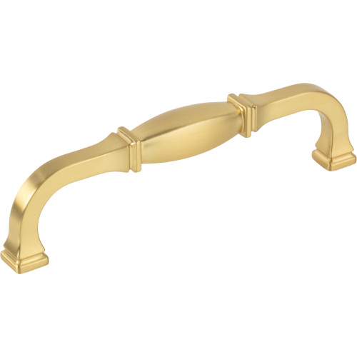 Jeffrey Alexander, Audrey, 5 1/16" (128mm) Curved Pull, Brushed Gold