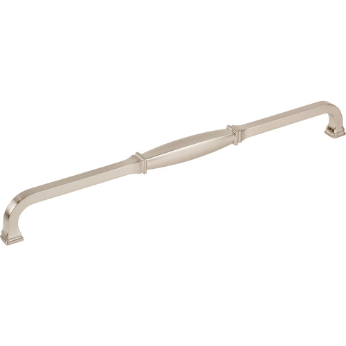 Jeffrey Alexander, Audrey, 12" (305mm) Curved Pull, Satin Nickel