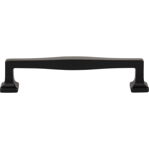 Atlas Homewares, Kate, 5 1/16" (128mm) Straight Pull, Matte Black